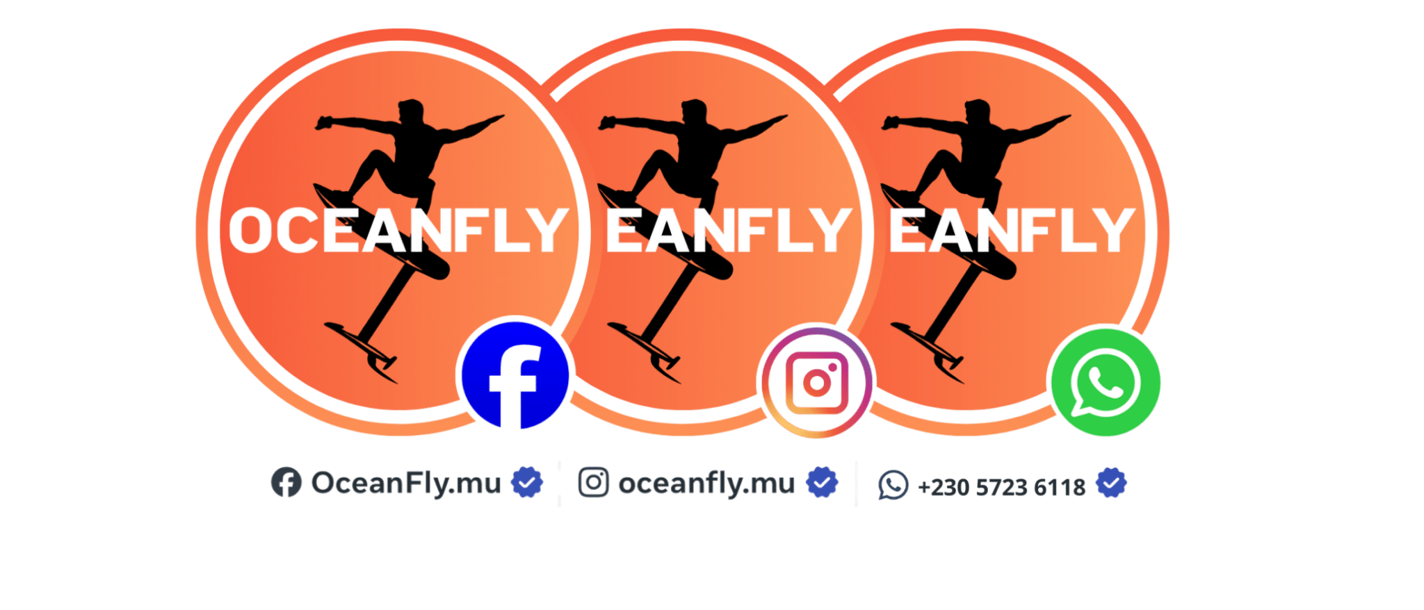 OceanFly Mauritius eFoil dealer – official Fliteboard partner on Facebook, Instagram and WhatsApp